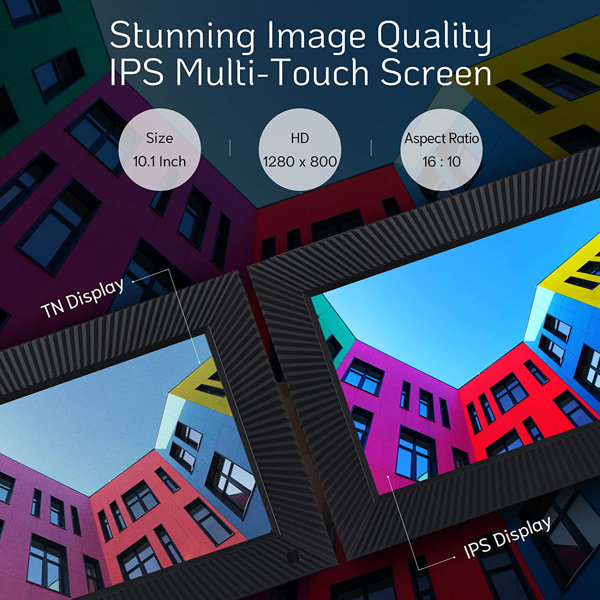 NexFoto 10.1Inch HD WiFi Digital Picture Frame with 32GB Storage